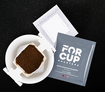 Обжаренный молотый кофе в фильтр пакете Kenya baragvi Peaberry