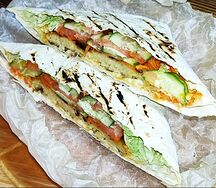 Бургер в лаваше Без мяса