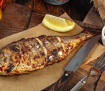 Дорадо на углях