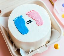 Бенто-торт Девочка или мальчик