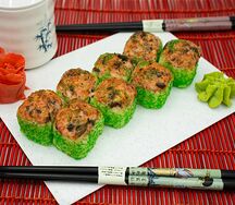 Запеченный ролл с угрем