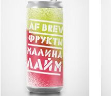 Лимонад Af Brew фрукты малина/лайм