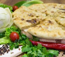 Пирог с капустой и грецким орехом