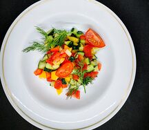 Салат из свежих овощей