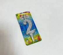 Свечка Цифра 2