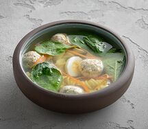 Куриный суп с фрикадеьками