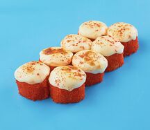 Запеченный лосось с сыром моцарелла