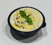 Паста милано с курицей