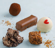 Конфета с кофейным ганашем