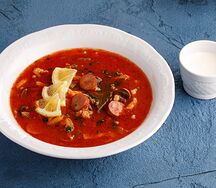 Мясная солянка