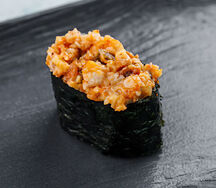 Запеченные суши Угорь