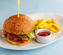 Бургер с говядиной