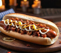 Датский говяжий хот-дог