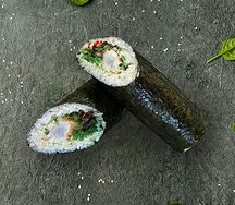 Суширитто с креветками и ореховым соусом