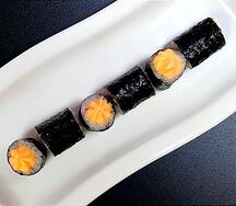 Мини-ролл с крабом 