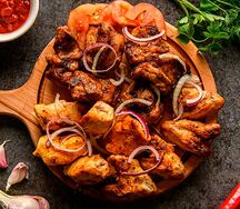 Шашлык из куриной грудки
