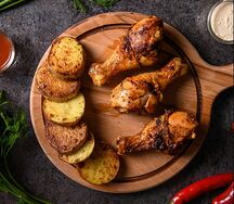 Шашлык из куриной голени
