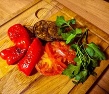 Овощи на мангале