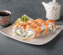 Филадельфия Эби под спайси соусом