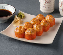 Лосось в шапке