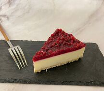 Чизкейк брусника