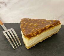 Чизкейк карамель-орех