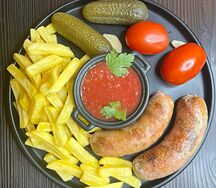 Купаты с гарнирами