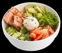 Поке с лососем