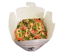 Wok рис с овощами