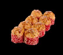 Запеченный ролл с креветкой