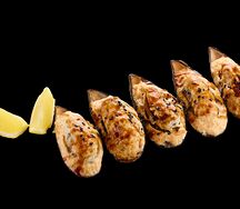 Запеченные мидии в ракушке