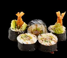 Ролл с креветкой темпура