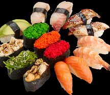 Гункай с креветкой