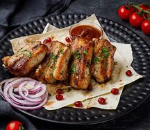 Свиные ребра на мангале