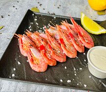 Креветки отварные