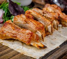 Шашлык из бараньего ребра