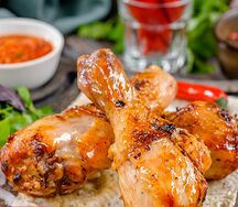 Шашлык из куриной голени