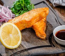 Стейк из семги