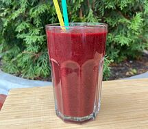 Смузи на яблочном соке