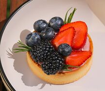 Ягодная тарталетка