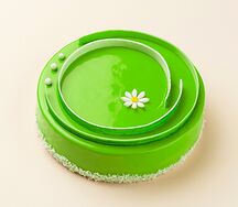 Торт Фисташка-малина