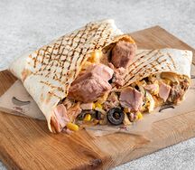 Мини-такос с тунцом