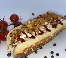 Хот-дог с курицей