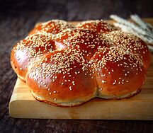 Ромашка с кунжутом