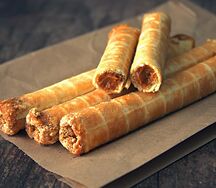 Трубочка с вареной сгущенкой