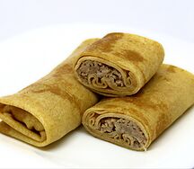 Блины с мясом