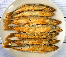 Мойва жареная