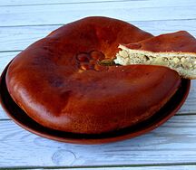 Пирог Боярский с мясом и картофелем