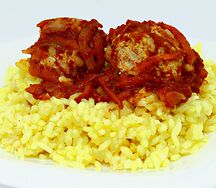 Тефтели домашние с рисом