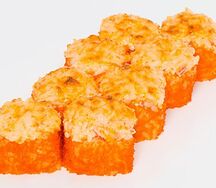 Запеченный с курицей